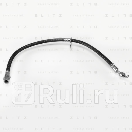 Шланг тормозной передний r toyota caldina carina e corona gaia ipsum picnic 92- BLITZ BH0196  для Разные, BLITZ, BH0196