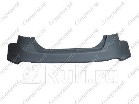 CMP1100255 - Бампер задний (COMPONENT) Ford Focus 3 (2011-2015) для Ford Focus 3 (2011-2015), COMPONENT, CMP1100255