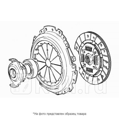 К-кт сцепления bmw z3 e39 e46 2.0-2.5 m51 m52 m54 98- STELLOX 07-01021-SX  для Разные, STELLOX, 07-01021-SX