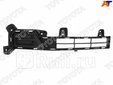 53112-60220 - Решетка переднего бампера (OEM (оригинал)) Toyota Land Cruiser 200 рестайлинг 2 (2015-2021) для Toyota Land Cruiser 200 (2015-2021) рестайлинг 2, OEM (оригинал), 53112-60220