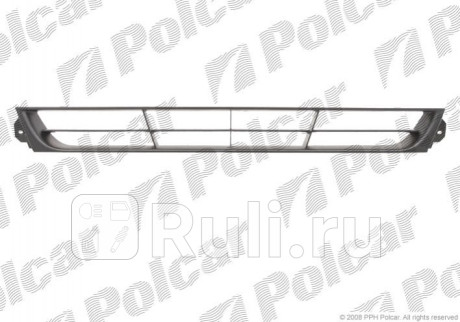 6713277J - Решетка переднего бампера (Polcar) Seat Cordoba (1993-1999) для Seat Cordoba (1993-1999), Polcar, 6713277J