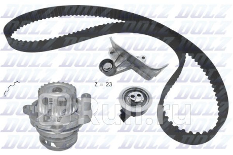 KD168 - Комплект грм (DOLZ) Audi A4 B5 (1994-1999) для Audi A4 B5 (1994-1999), DOLZ, KD168