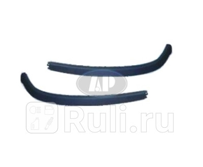 OPCOR00-220-L - Спойлер переднего бампера левый (Forward) Opel Corsa C (2000-2006) для Opel Corsa C (2000-2006), Forward, OPCOR00-220-L