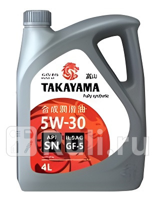 Масло моторное takayama 5w-30 gf-5 sn 4л 605552 TAKAYAMA 605552  для прочие 2, TAKAYAMA, 605552