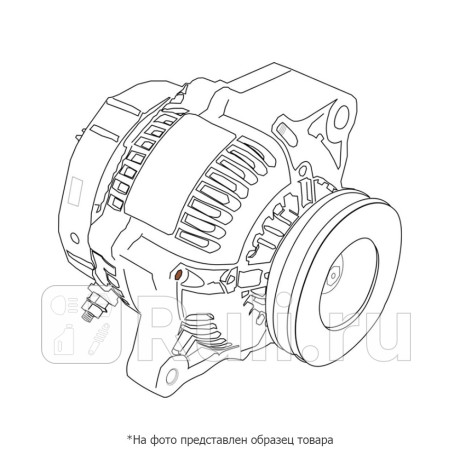 Генератор 12v 120a со шкивом ford focus ii c-max 1.4-2.5, volvo c30 s40 v50 04-10 STELLOX 06-10747-SX  для Разные, STELLOX, 06-10747-SX