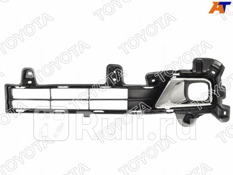 53104-60020 - Накладка противотуманной фары левая (OEM (оригинал)) Toyota Land Cruiser 200 рестайлинг 2 (2015-2021) для Toyota Land Cruiser 200 (2015-2021) рестайлинг 2, OEM (оригинал), 53104-60020