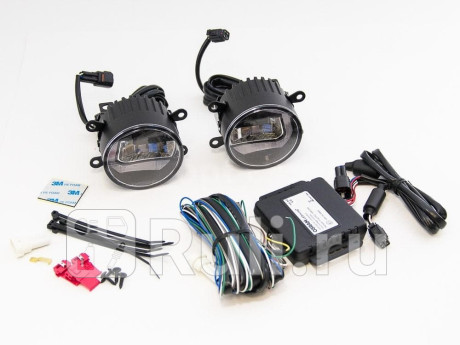 LEDFOG101 - Светодиодные противотуманные фары с дхо (комплект) (OSRAM) Ford C MAX (2010-) для Ford C-MAX (2010-2015), OSRAM, LEDFOG101