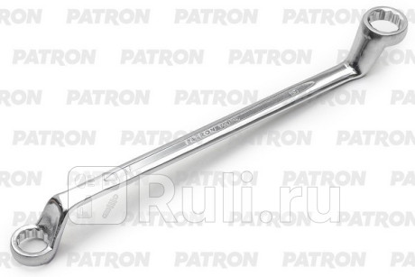 Ключ накидной изогнутый на 75 градусов, 17х19 мм PATRON P-7591719 для Автотовары, PATRON, P-7591719