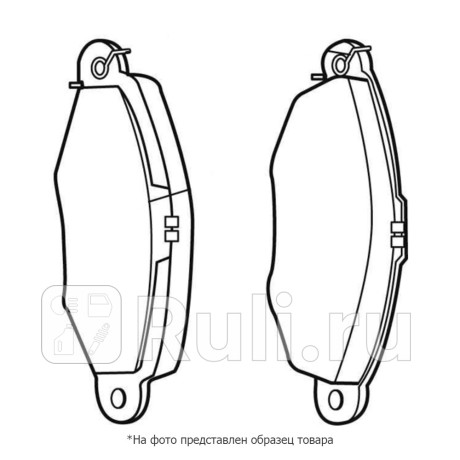 Колодки торм. volkswagen beetle 2011-2016 bora 1998-2005 caddy 2003-2015 eos 2006-2009 fox 2014-2021 gol CTR GK1280  для Разные, CTR, GK1280