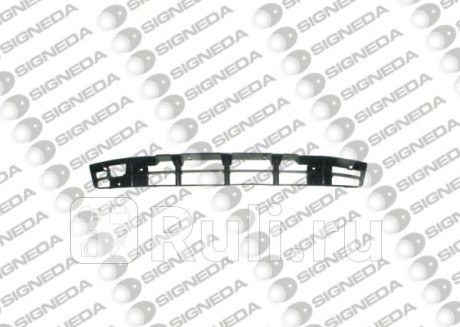 PVW07049GA - Решетка переднего бампера (SIGNEDA) Volkswagen Passat B3 (1988-1993) для Volkswagen Passat B3 (1988-1993), SIGNEDA, PVW07049GA