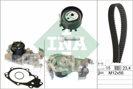 530019530 - Комплект грм (INA) Renault Clio 3 (2005-2009) для Renault Clio 3 (2005-2009), INA, 530019530